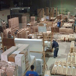 Vino Grotto wine racks assembly and construction
