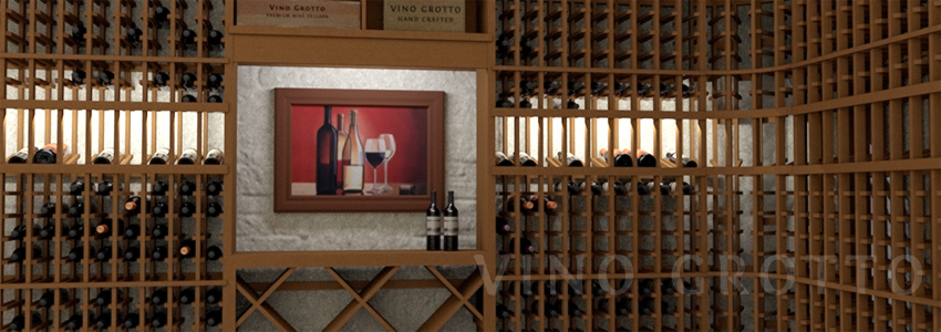 Beautiful Mahogany Wine Cellar