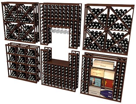 Home Collector Series - Stackable, Modular Wine Cellar Kits Home Collector Series - Stackable, Modular Wine Cellar Kits